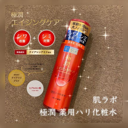 極潤 薬用ハリ化粧水【医薬部外品】/肌ラボ/化粧水を使ったクチコミ(1枚目)