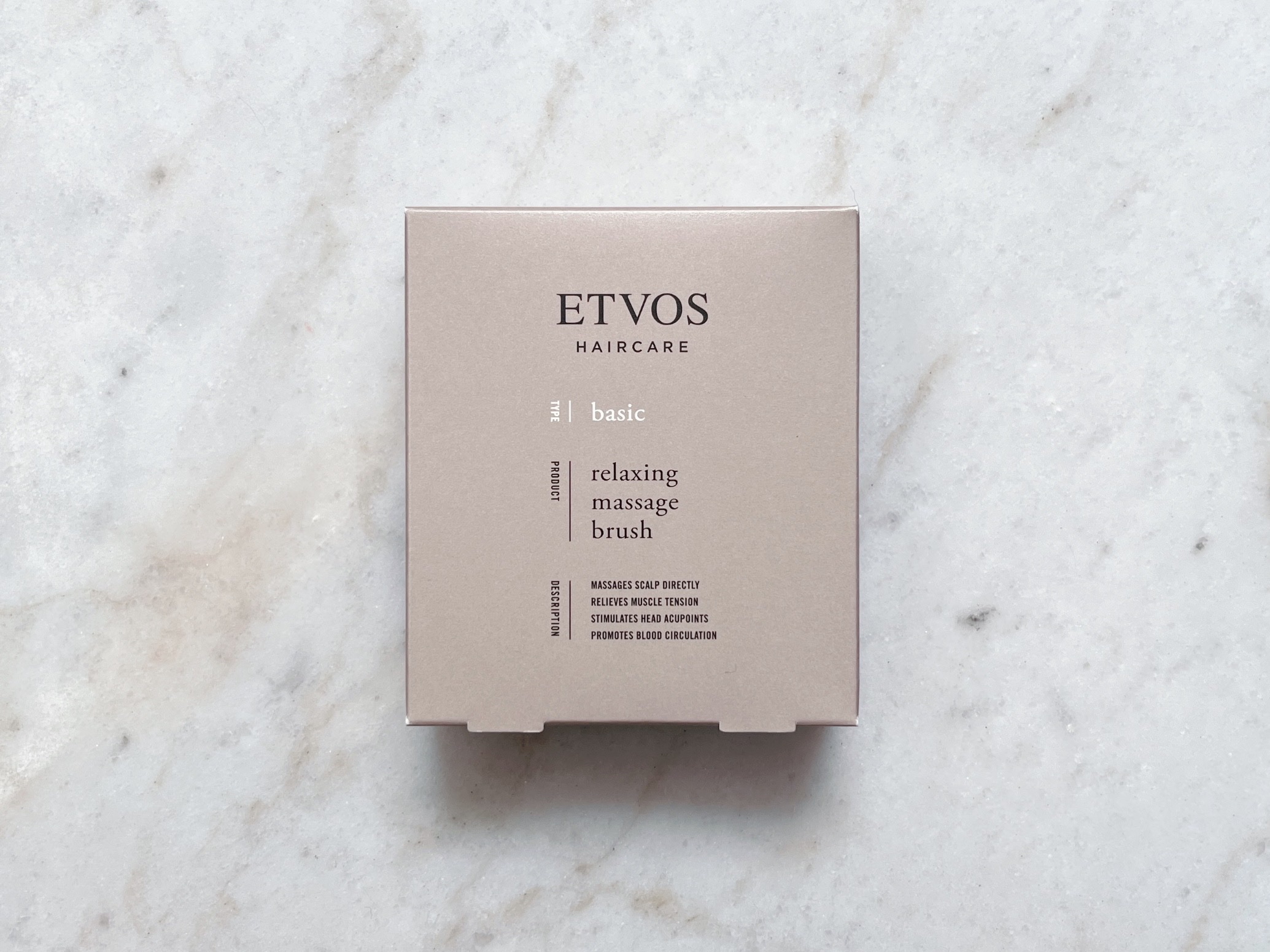 リラクシングマッサージブラシ/エトヴォス/スカルプブラシを使ったクチコミ（3枚目）