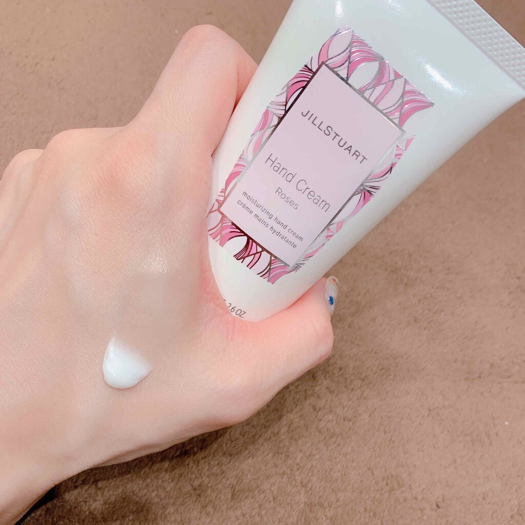 ジルスチュアート ハンドクリーム ホワイトフローラル/JILL STUART/ハンドクリームを使ったクチコミ(3枚目)
