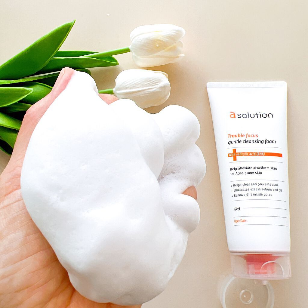 トラブルフォーカス ゼントルクレンジングフォーム/a solution/洗顔フォームを使ったクチコミ(6枚目)