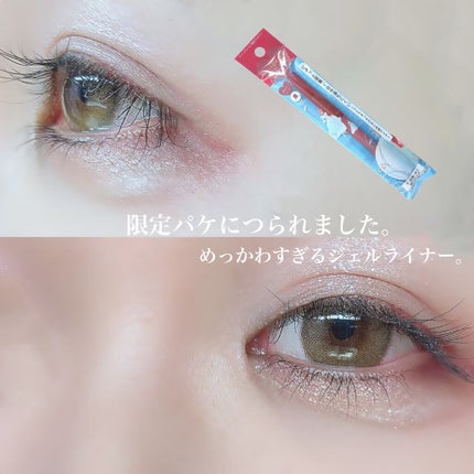 スナイプジェルライナー/インテグレート/ジェルアイライナーを使ったクチコミ(1枚目)