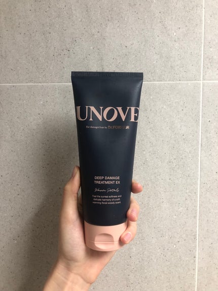 ディープダメージトリートメントEX/UNOVE/洗い流すヘアトリートメントを使ったクチコミ(1枚目)