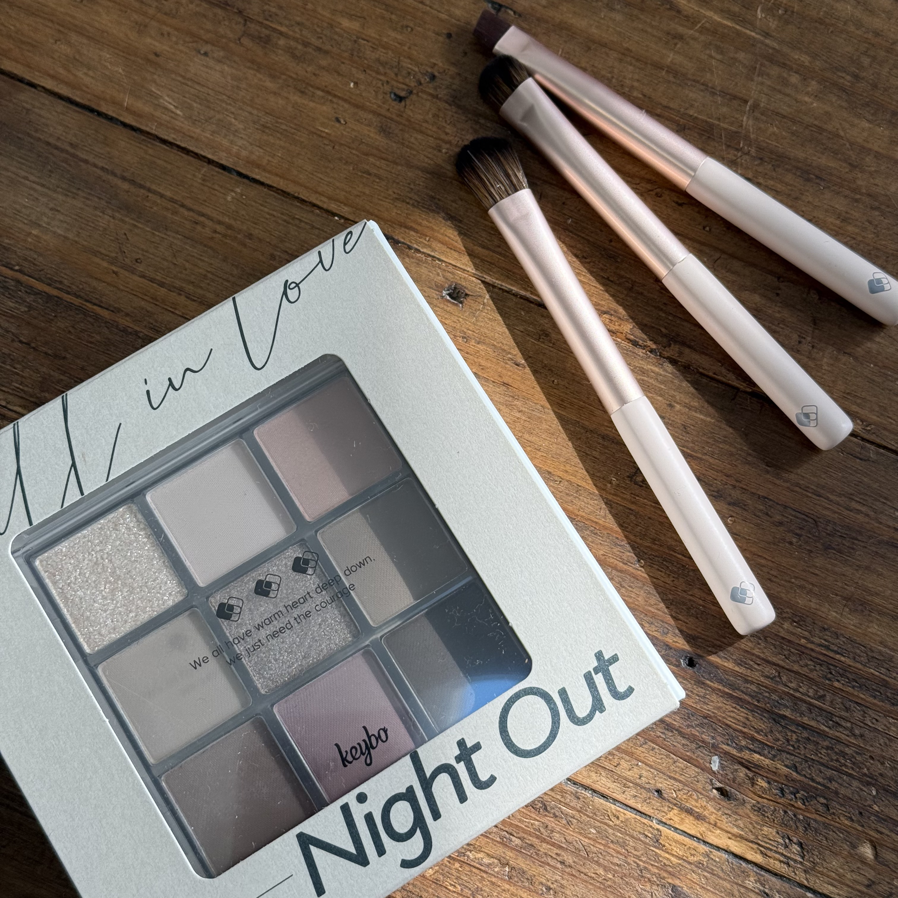 KEYBO FALL IN LOVE SHADOW PALETTE/keybo/アイシャドウパレットを使ったクチコミ（3枚目）