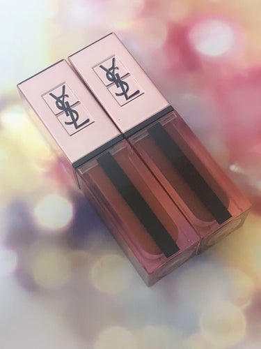 ルージュ ピュールクチュール ヴェルニ ウォーターグロウ No.205 シークレッドローズウッド/YVES SAINT LAURENT BEAUTE/口紅を使ったクチコミ（1枚目）