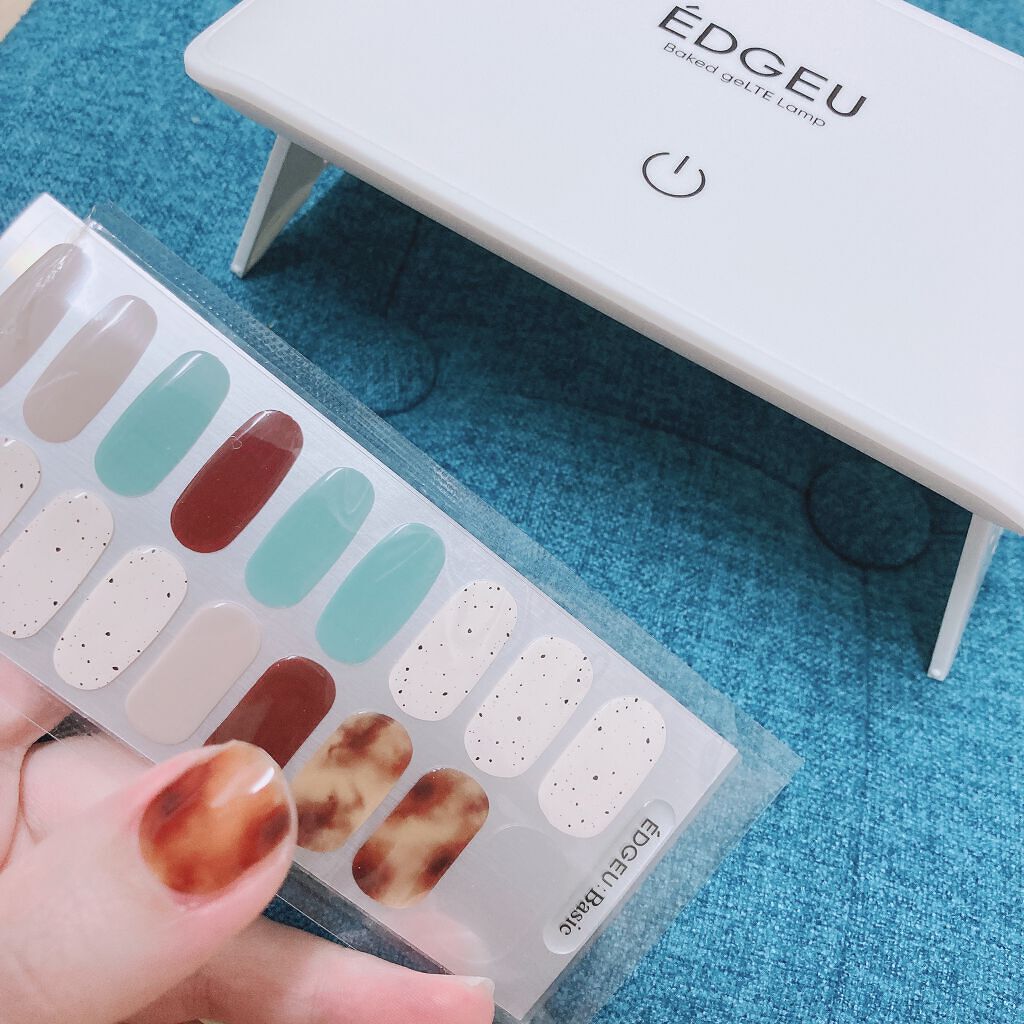 EDGEU ジェルネイルシール/EDGEU/ネイルシールを使ったクチコミ（1枚目）