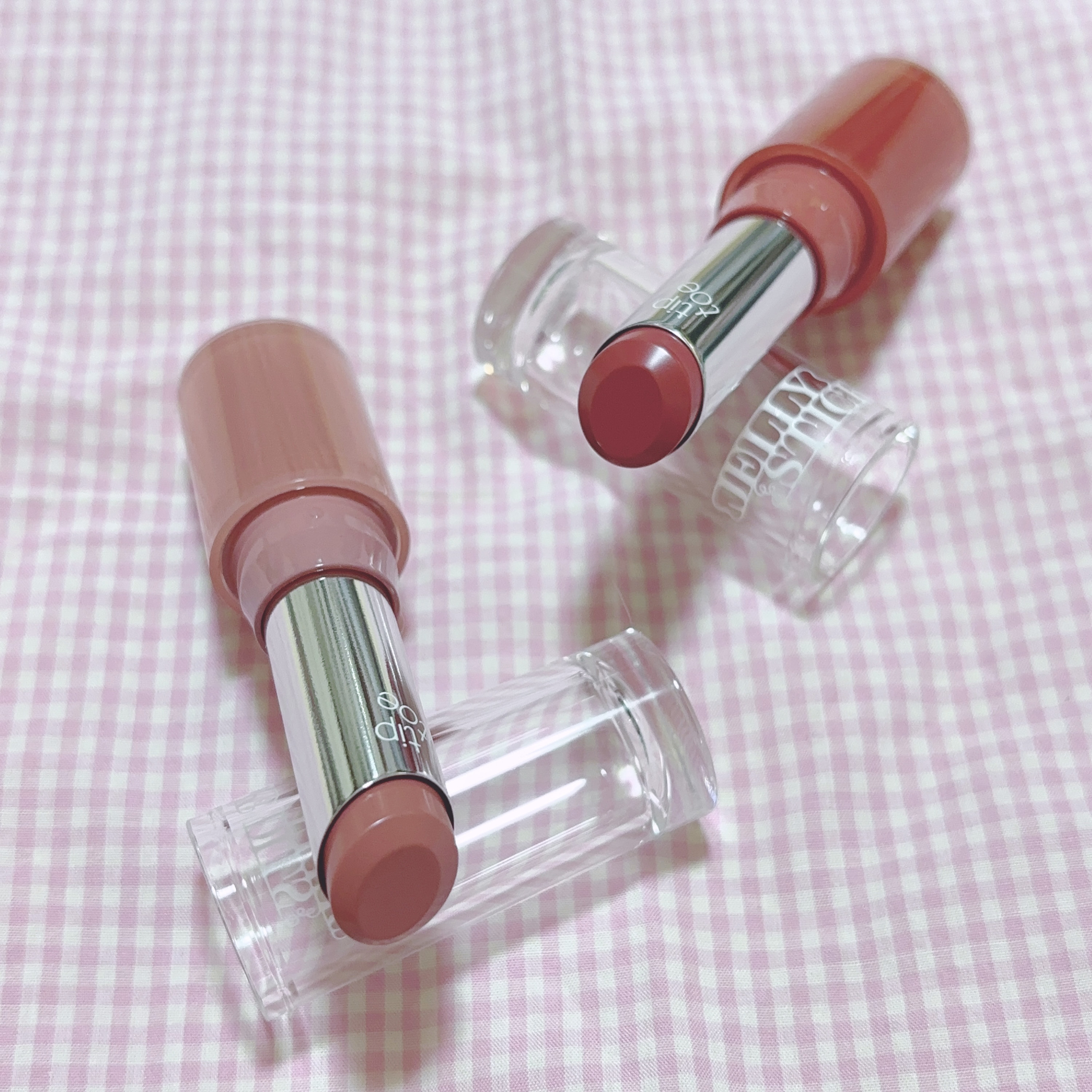 ジェリースティック 001 トゥシューズ/tiptoe/口紅を使ったクチコミ（2枚目）