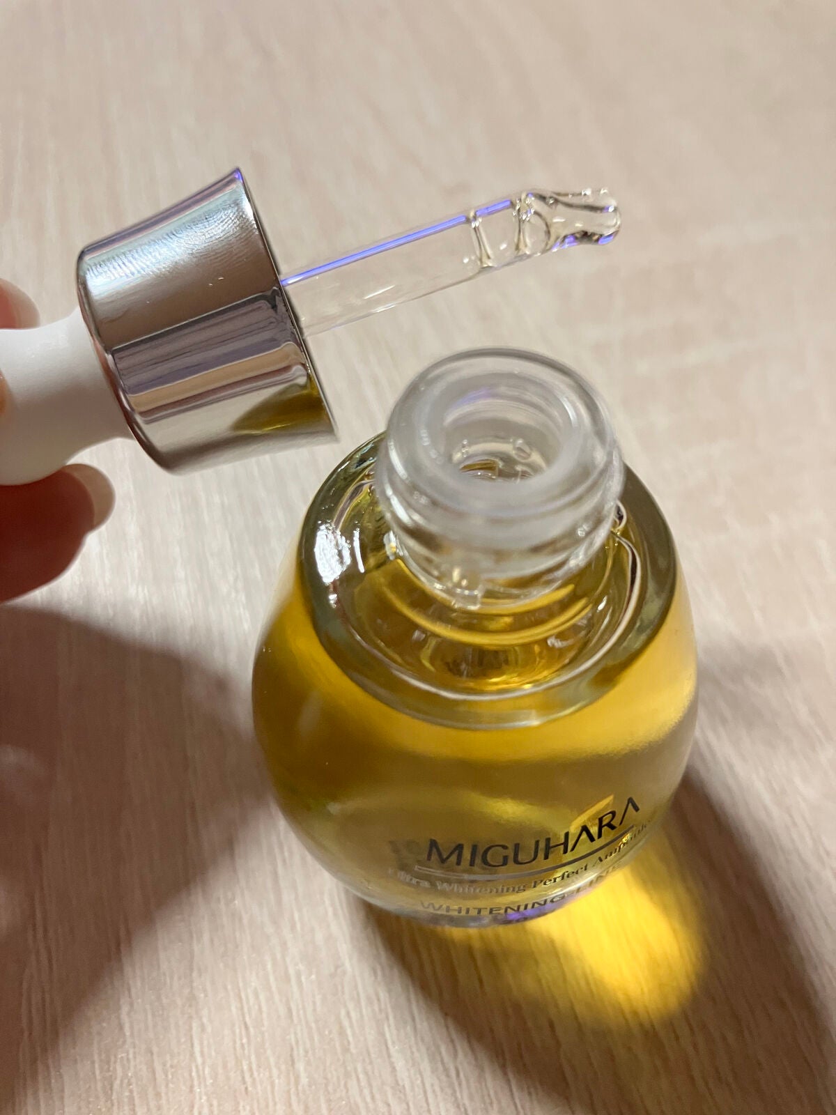 Ultra Whitening Perfect Ampoule/MIGUHARA/美容液を使ったクチコミ(2枚目)