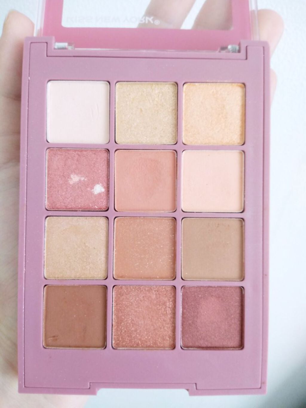 ディアダイアリー・ラブリームード/KISS NEW YORK/アイシャドウパレットを使ったクチコミ(2枚目)