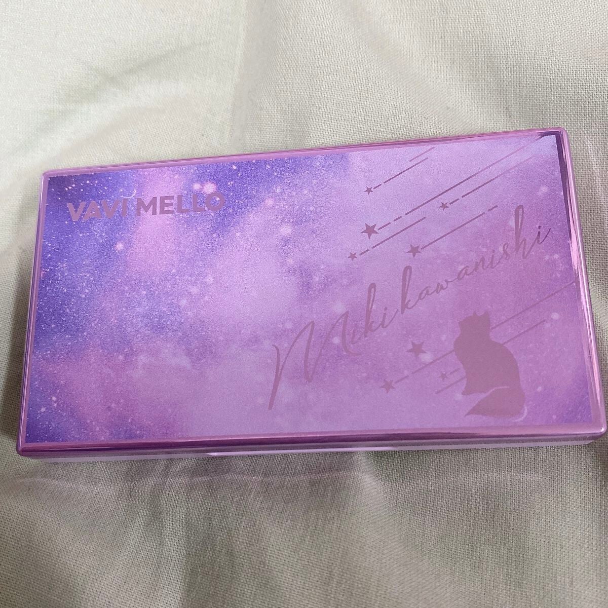 バビメロシャイニーアイパレット/VAVI MELLO/アイシャドウパレットを使ったクチコミ(1枚目)