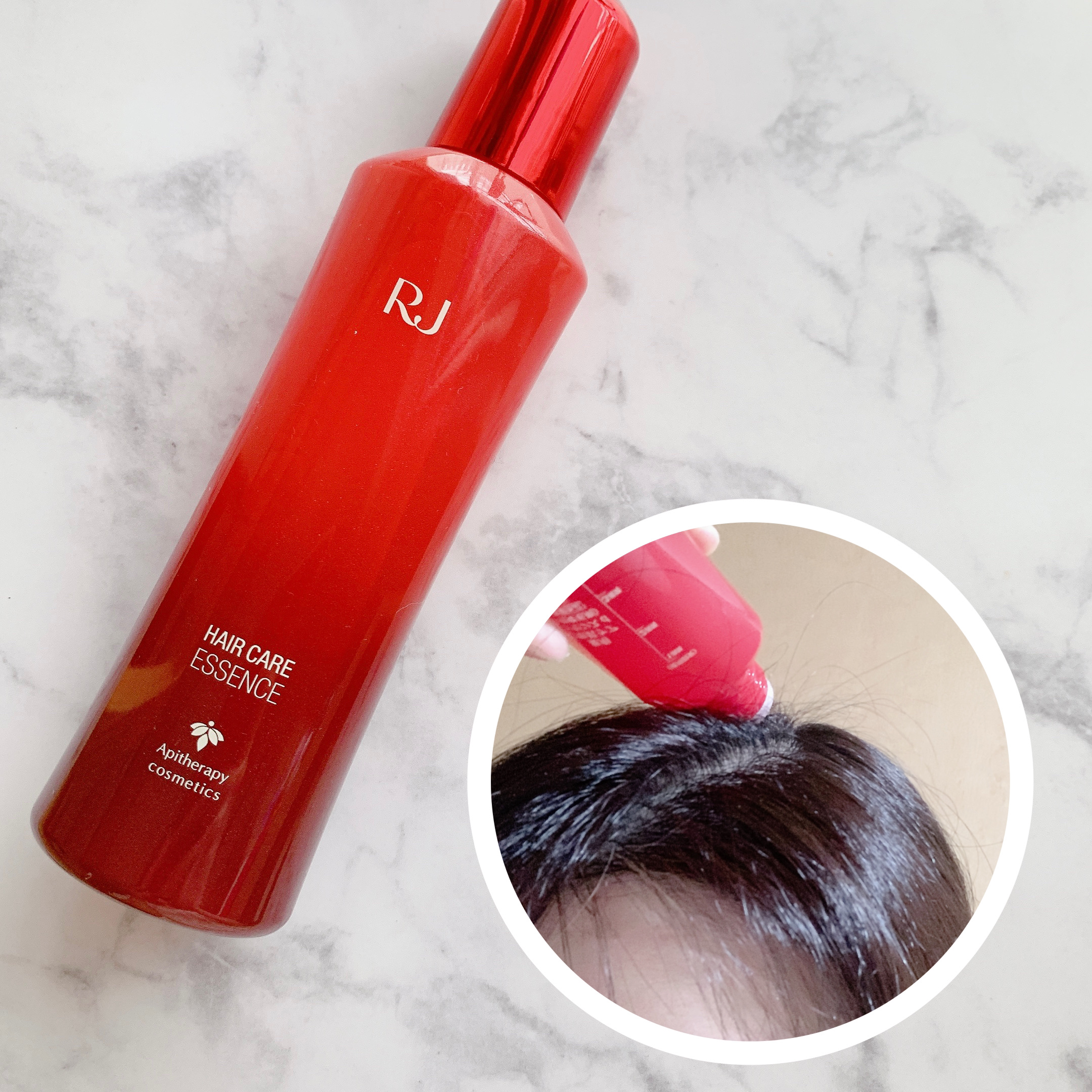 薬用 RJ地肌ケア エッセンス /アピセラピーコスメティクス/頭皮ローションを使ったクチコミ（3枚目）