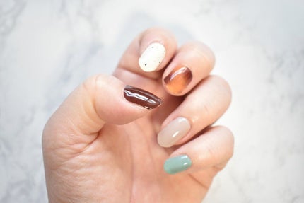 EDGEU ジェルネイルシール/EDGEU/ネイルシールを使ったクチコミ(6枚目)