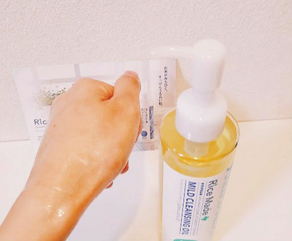 ライスメイドプラス マイルドクレンジングオイル/菊正宗/オイルクレンジングを使ったクチコミ(3枚目)