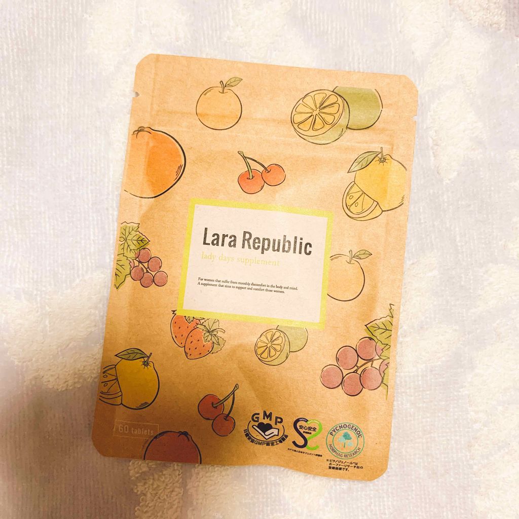 lady days supplement/Lara Republic(ララ リパブリック)/健康サプリメントを使ったクチコミ（1枚目）