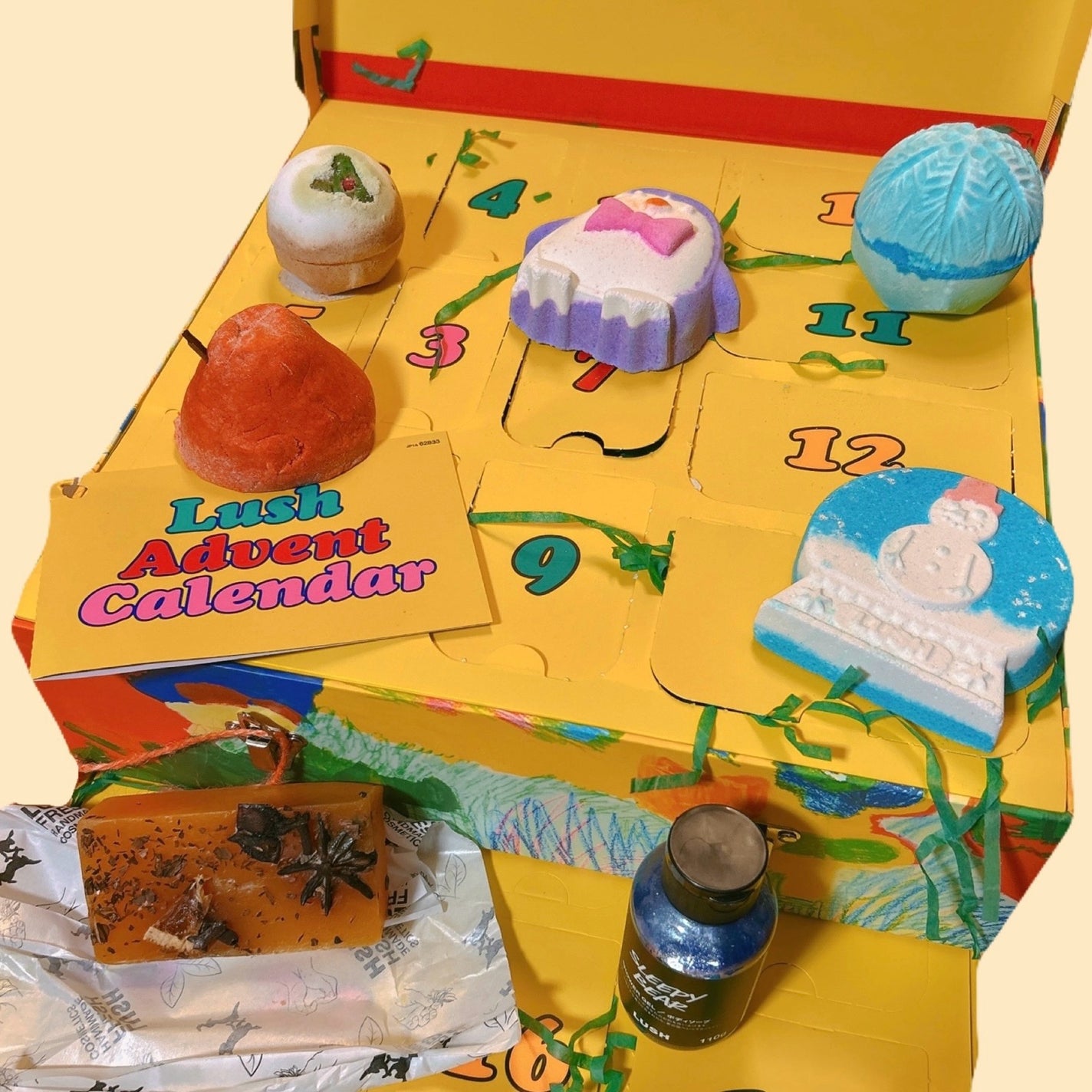 試してみた】ラッシュ LUSH アドベントカレンダー ギフトの 試してみた】ラッシュ LUSH アドベントカレンダー ギフトの