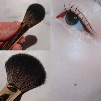 okhee フェイスパウダーブラシ/SOOA DOR/メイクブラシを使ったクチコミ(4枚目)