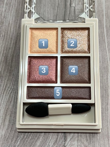 パノラマデザイン アイパレット/Visée/アイシャドウパレットを使ったクチコミ(4枚目)