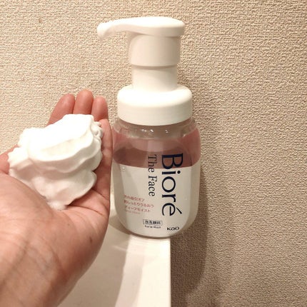 ビオレ ザフェイス 泡洗顔料 ディープモイスト/ビオレ/泡洗顔を使ったクチコミ(5枚目)