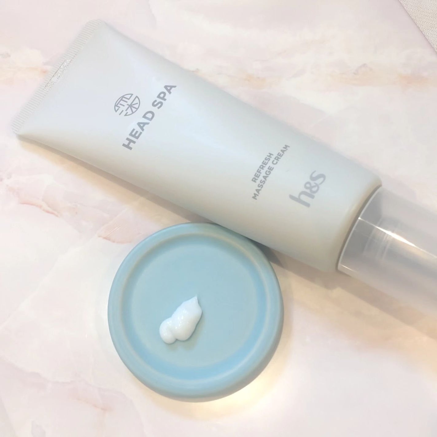 リフレッシュ マッサージクリーム/h&s/洗い流すヘアトリートメントを使ったクチコミ(3枚目)