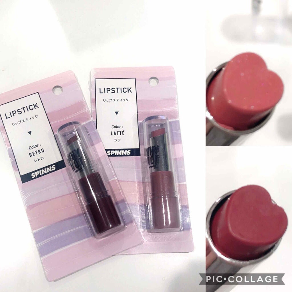 WHY NOT SPINNS リップスティック/DAISO/口紅を使ったクチコミ(1枚目)
