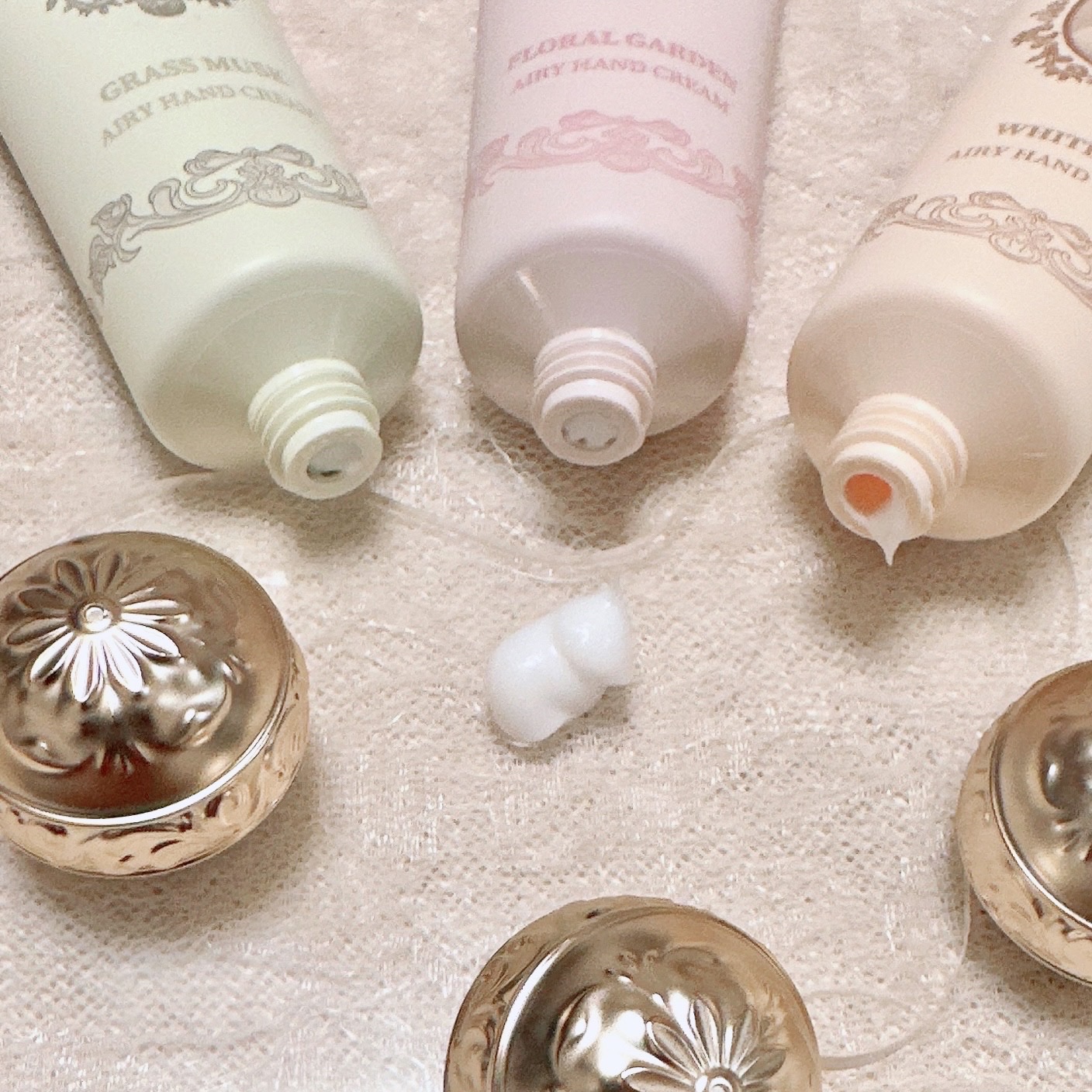 Maison de MilleFée エアリーハンドクリーム グラスムスク 02 グラスムスク/MilleFée/ハンドクリームを使ったクチコミ（2枚目）