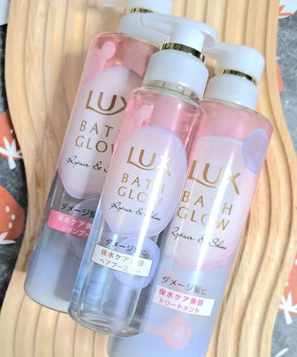 バスグロウ リペア&シャイン シャンプー / トリートメント/LUX/市販シャンプーを使ったクチコミ(1枚目)