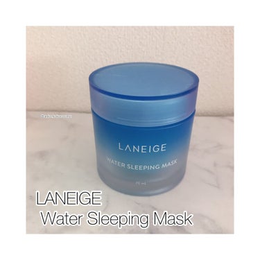 ウォータースリーピングパック/LANEIGE/フェイスクリームを使ったクチコミ（1枚目）