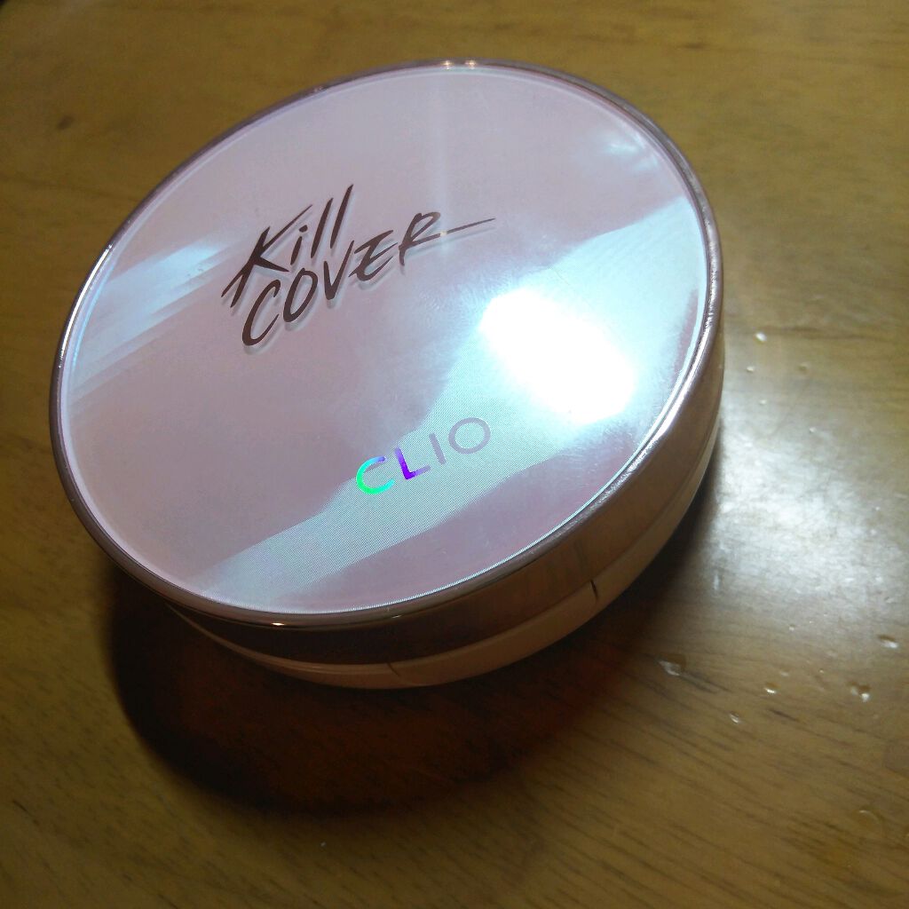 キル カバー ピンク グロウ クリーム クッション/CLIO/クッションファンデーションを使ったクチコミ（1枚目）