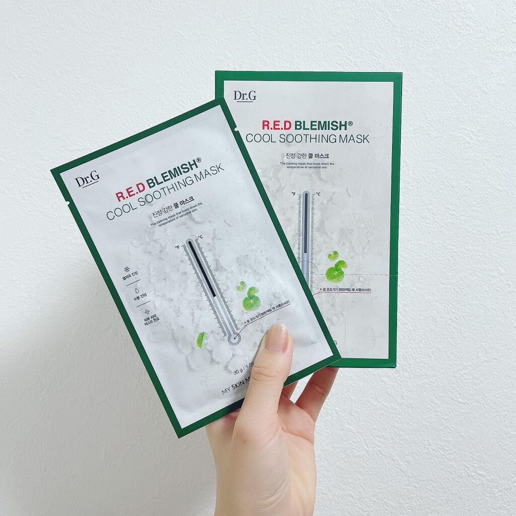 レッドブレミッシュ クールスージングマスク/Dr.G/シートマスク・パックを使ったクチコミ（1枚目）