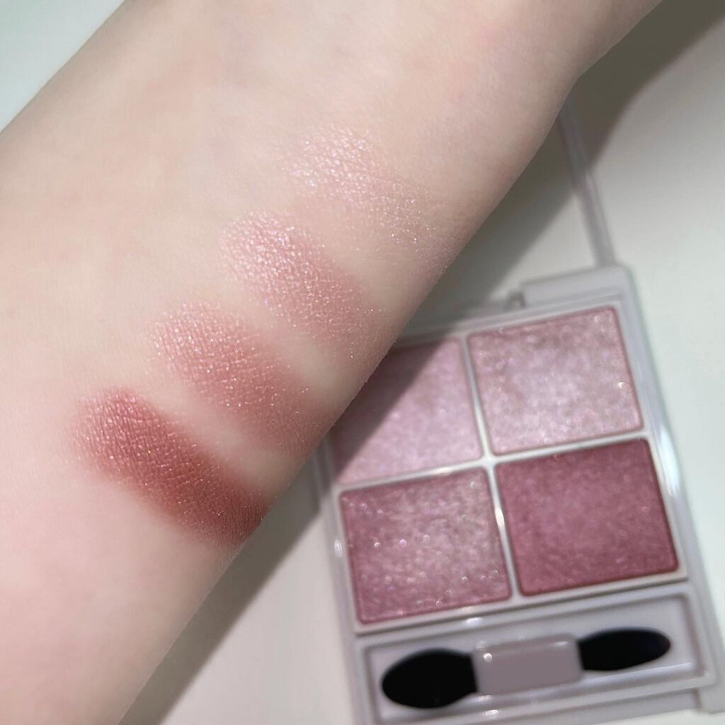 シルキースフレアイズ/キャンメイク/アイシャドウパレットを使ったクチコミ(2枚目)