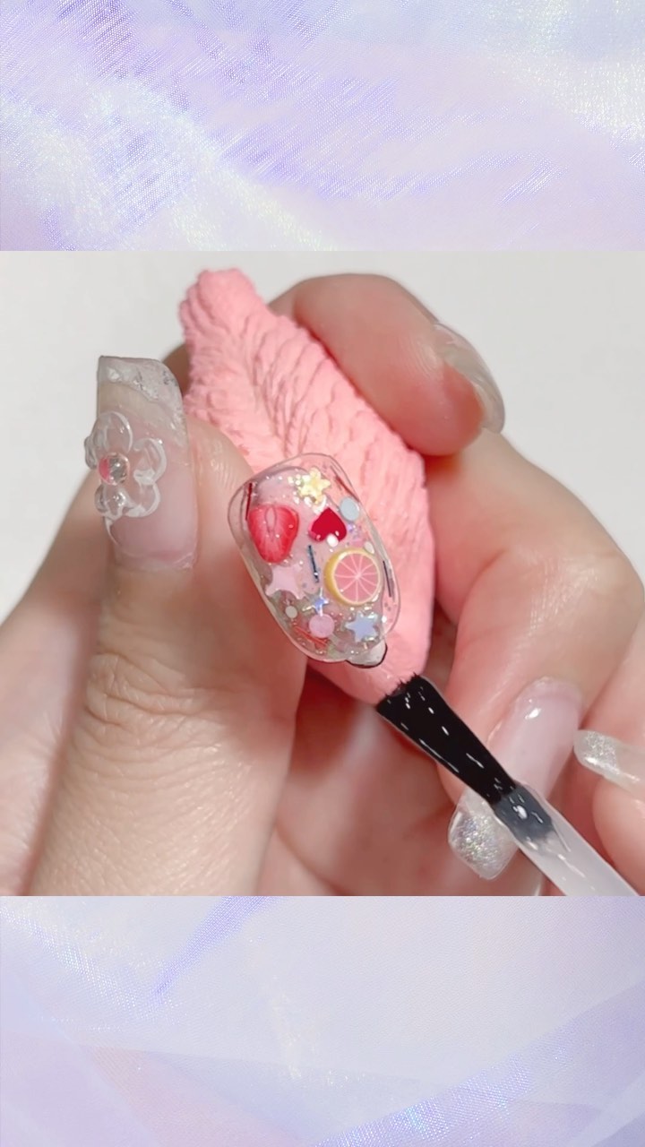 #ネイル,#フルーツネイルのネイルデザイン