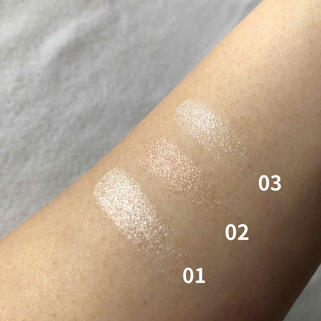 パールグロウハイライト/CEZANNE/パウダーハイライトを使ったクチコミ(2枚目)