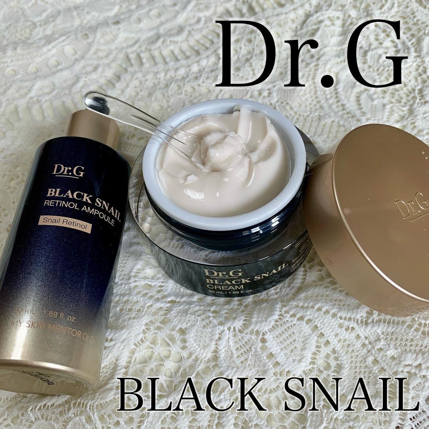 ブラックスネイル クリーム/Dr.G/フェイスクリームを使ったクチコミ（1枚目）