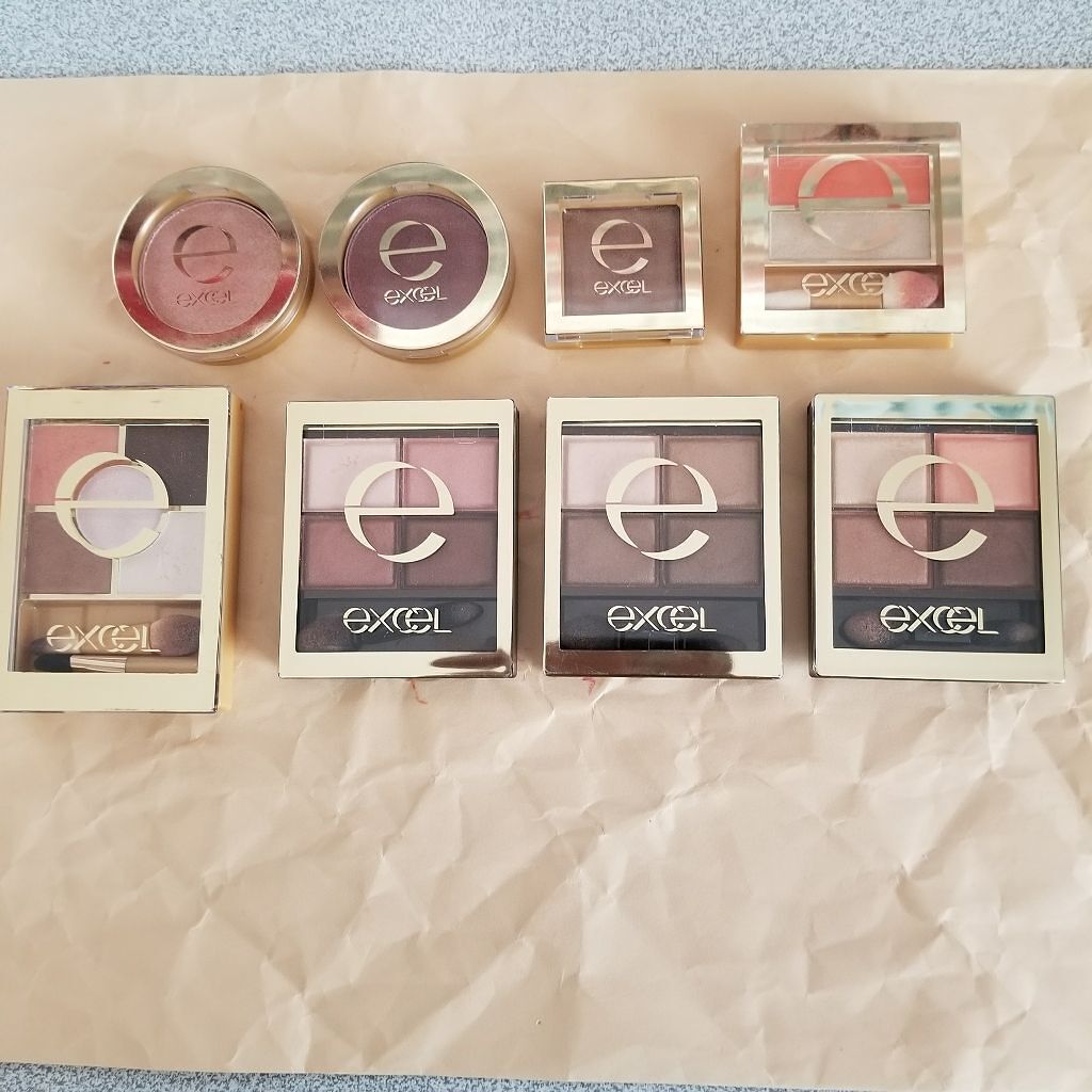 スキニーリッチシャドウ/excel/アイシャドウパレットを使ったクチコミ（2枚目）