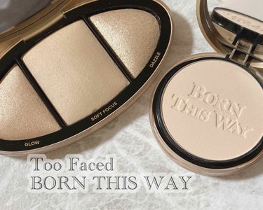 
#TooFaced #トゥーフェイスド
#BORNTHISWAY
マルチユース コンプレクション パウダー
カラー : スノー
¥5,170

ターンアップザライト ハイライティングパレット
カラー 