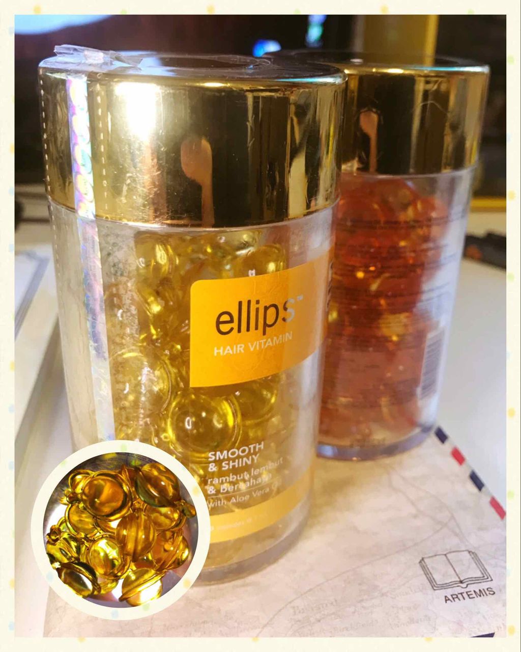 ヘアーオイル【トリートメント】/ellips/ヘアオイルを使ったクチコミ(1枚目)