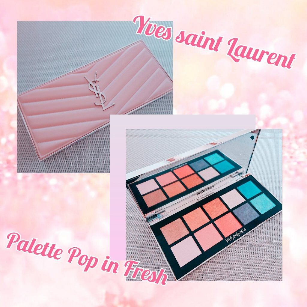 パレット ポップイン フレッシュ/YVES SAINT LAURENT BEAUTE/アイシャドウパレットを使ったクチコミ(1枚目)
