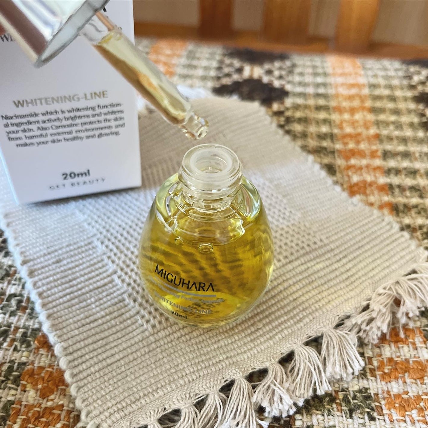 Ultra Whitening Perfect Ampoule/MIGUHARA/美容液を使ったクチコミ(3枚目)