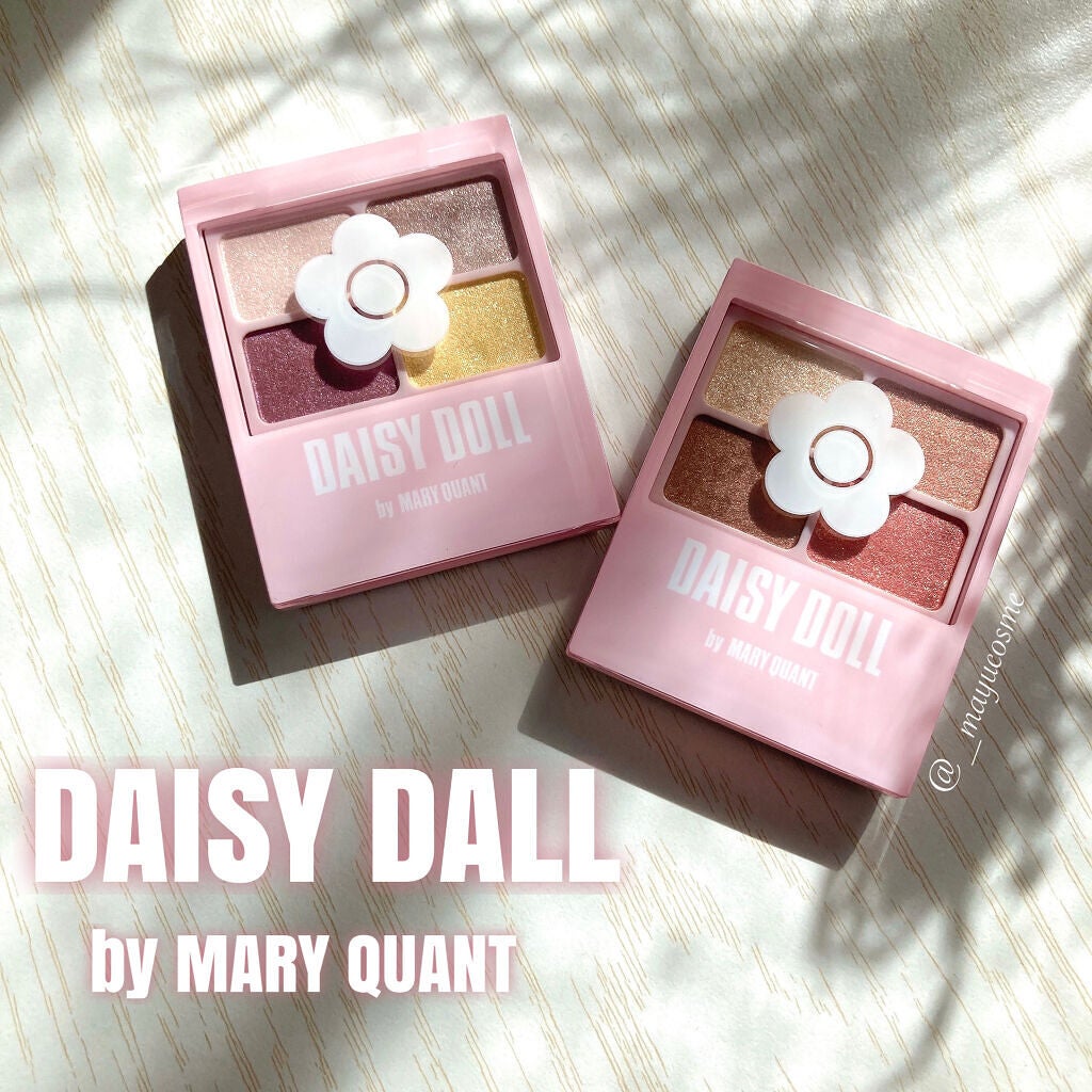 デイジードール アイカラー パレット/DAISY DOLL by MARY QUANT/アイシャドウパレットを使ったクチコミ(1枚目)
