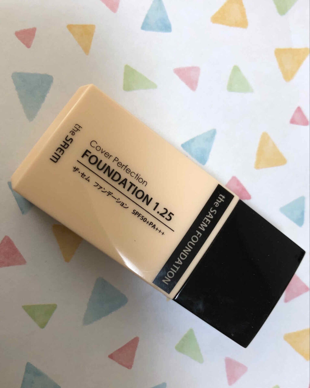 ザ・セム CPファンデーション 1.25 ライトベージュ/the SAEM/リキッドファンデーションを使ったクチコミ（1枚目）