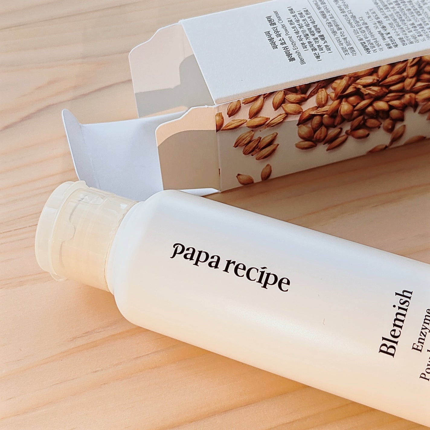 ブレミッシュ 酵素 洗顔パウダー/PAPA RECIPE/洗顔パウダーを使ったクチコミ(2枚目)