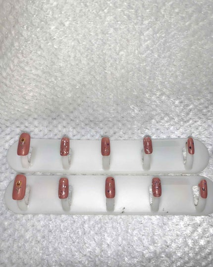 しずくネイルシール/キャンドゥ/ネイルシールを使ったクチコミ(1枚目)