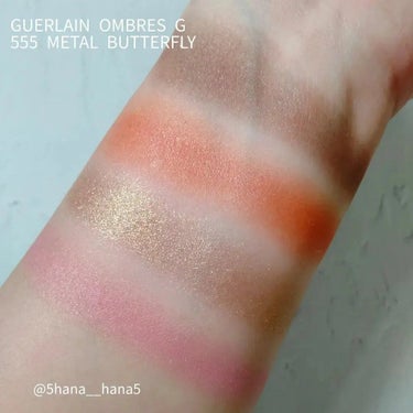 𝙃𝙖𝙣𝙖 on LIPS 「·GUERLAINOMBRESG555METALBUTTERF..」（3枚目）