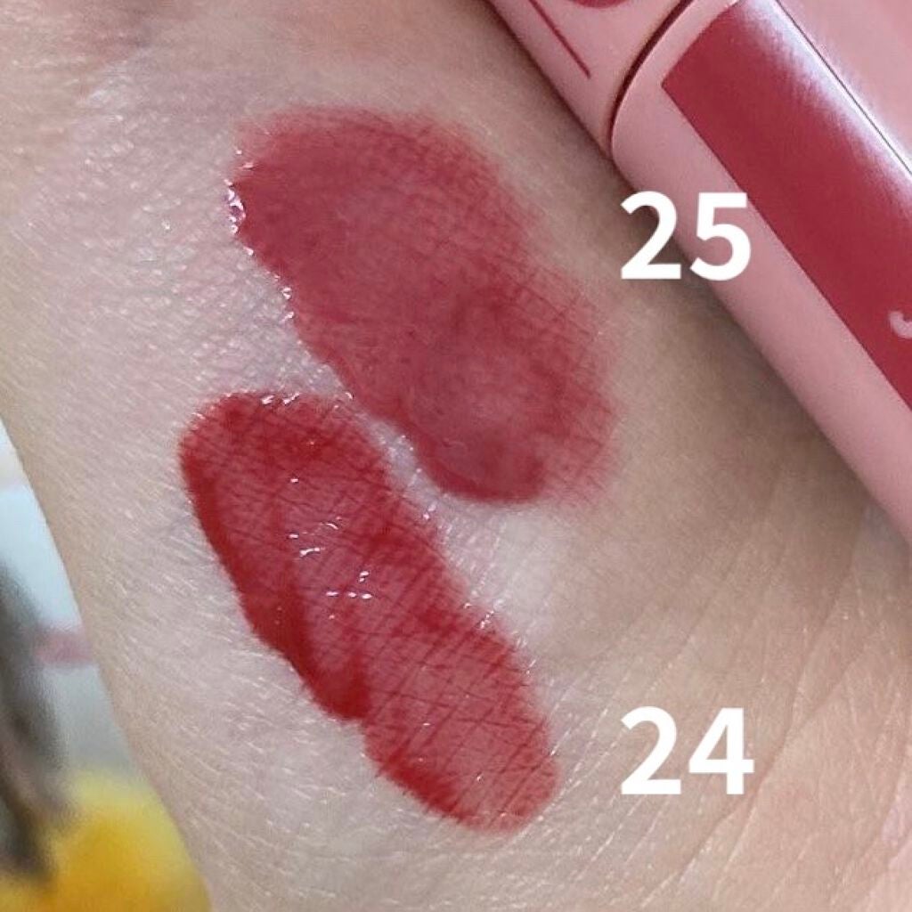 ジューシーラスティングティント/rom&nd/リップティントを使ったクチコミ(2枚目)