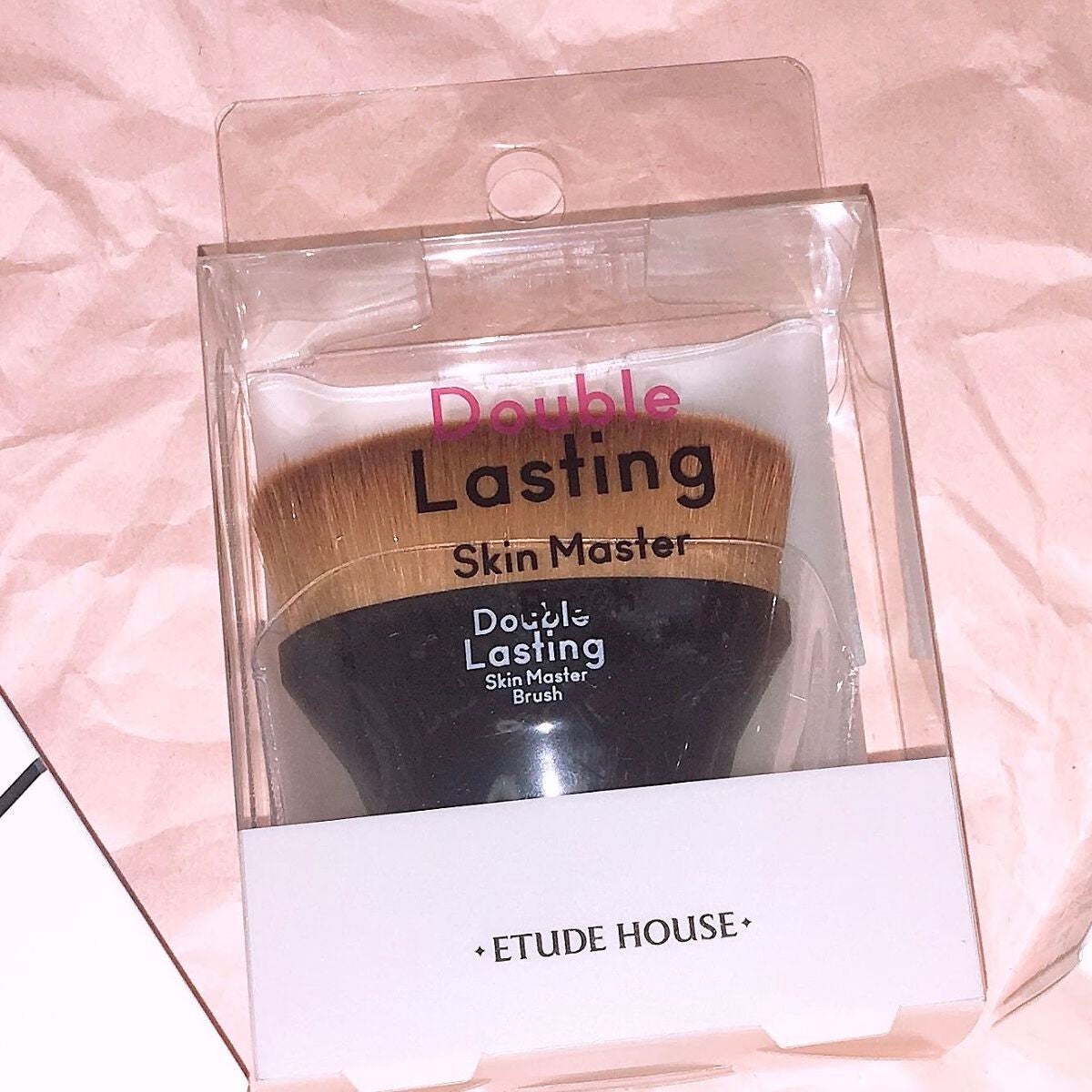ダブルラスティング スキンマスターブラシ/ETUDE/メイクブラシを使ったクチコミ(1枚目)