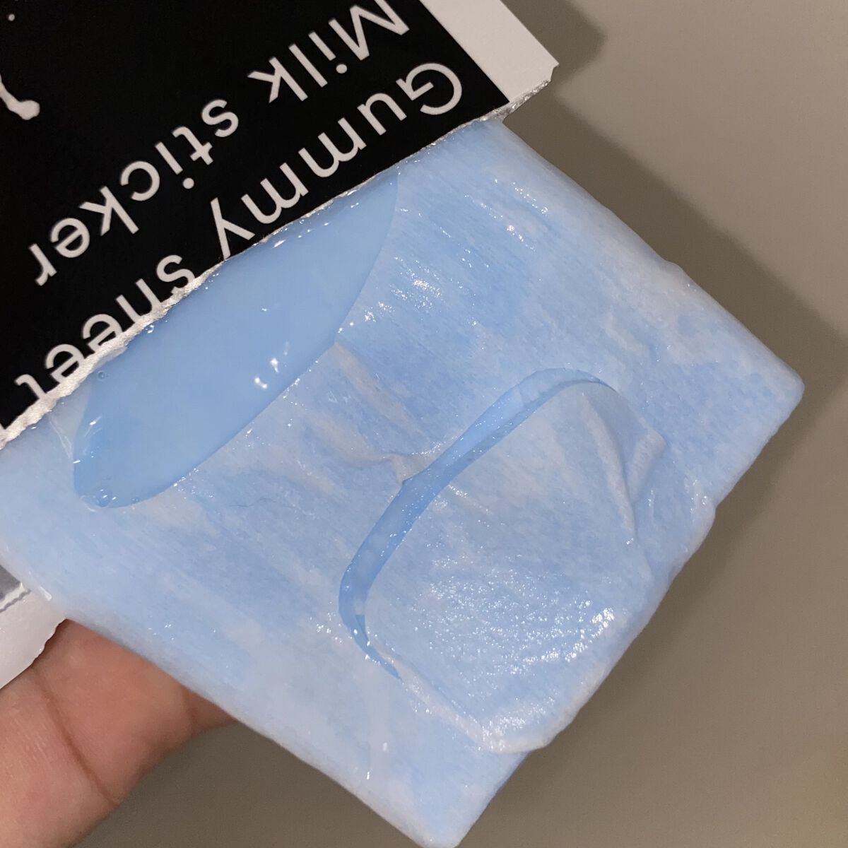 ガムシートマスク コラーゲン※10ミルク※11ステッカー/Abib /シートマスク・パックを使ったクチコミ（2枚目）