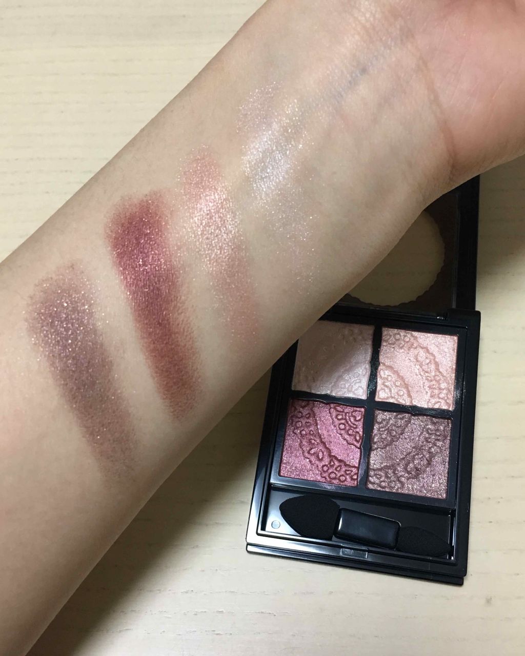 グロッシーリッチ アイズ/Visée/アイシャドウパレットを使ったクチコミ（3枚目）