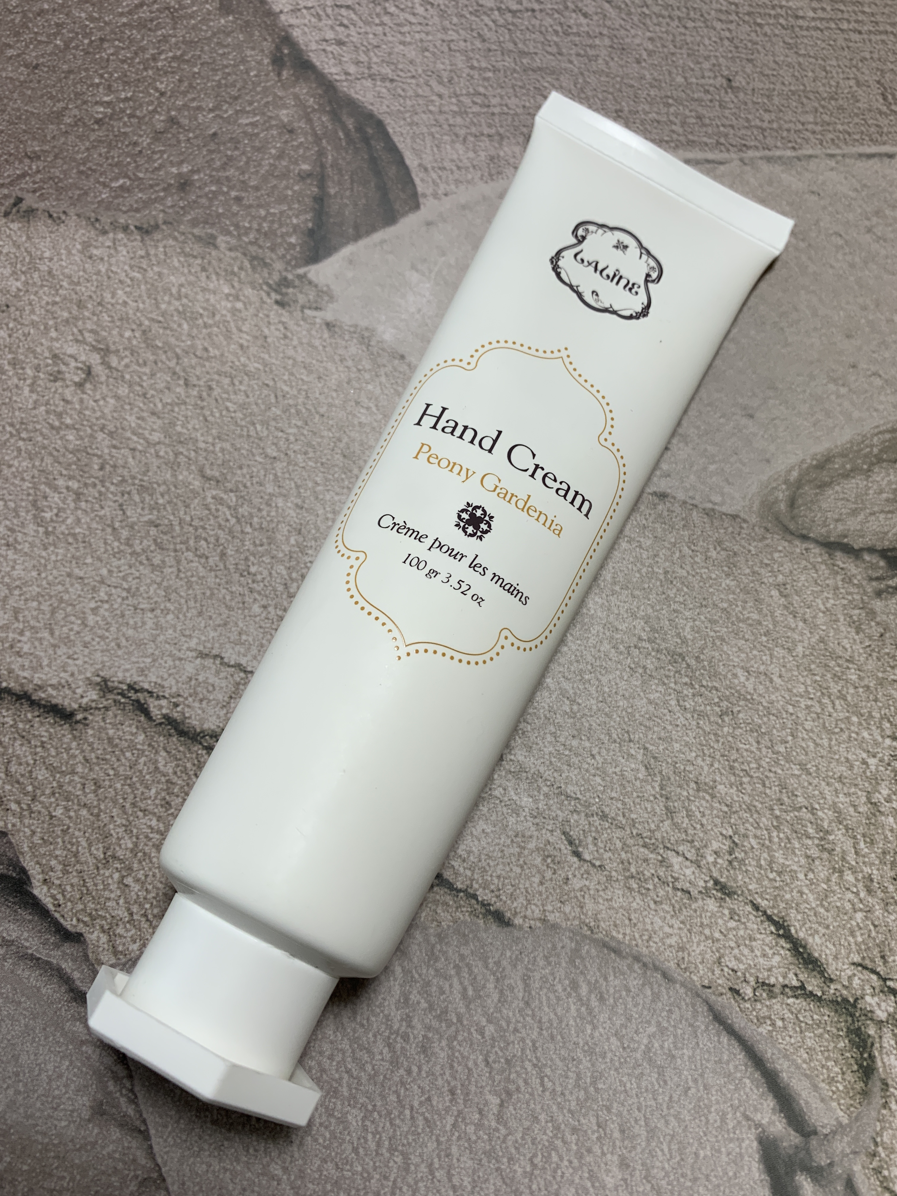 ピオニーガーデニア ハンドクリーム/Laline/ハンドクリームを使ったクチコミ（1枚目）