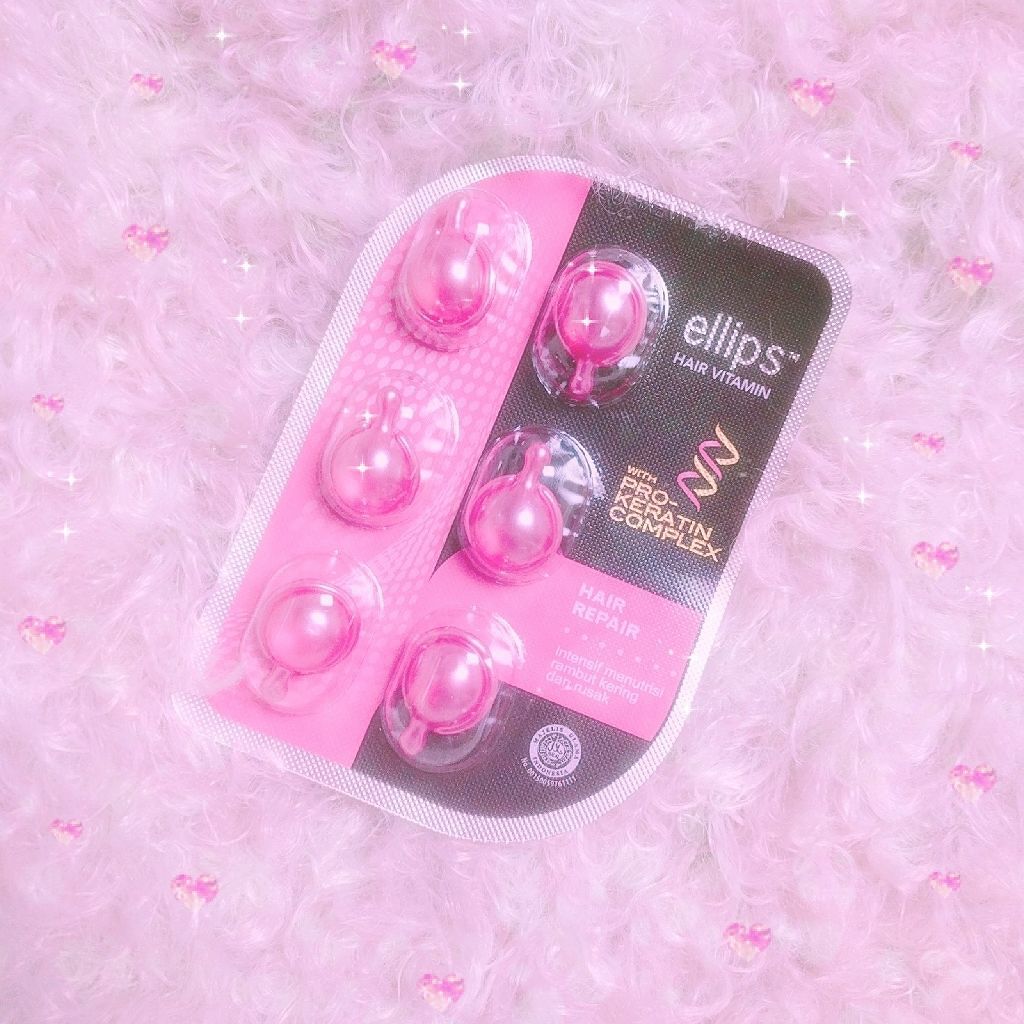 ヘアーオイル【トリートメント】/ellips/ヘアオイルを使ったクチコミ（1枚目）