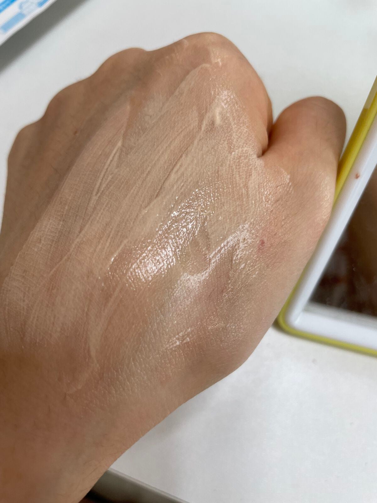 スキンアクア トーンアップUVエッセンス/スキンアクア/日焼け止めクリームを使ったクチコミ(3枚目)