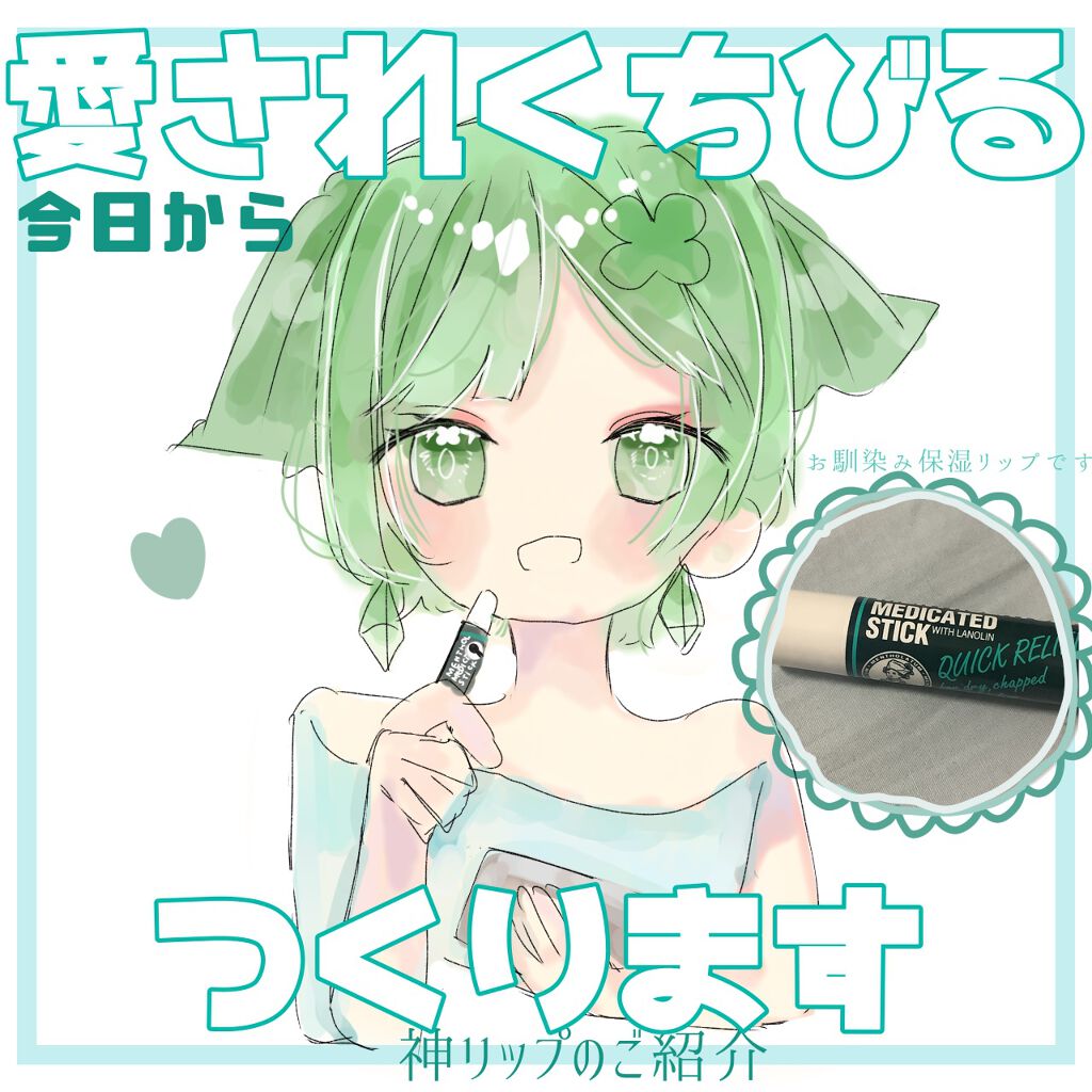 薬用スティックレギュラー/メンターム/リップクリームを使ったクチコミ（1枚目）